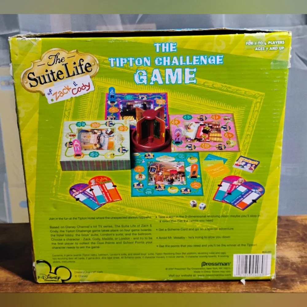 Disney's The Suite Life Tipton Challenge Game - Picture 2 of 14